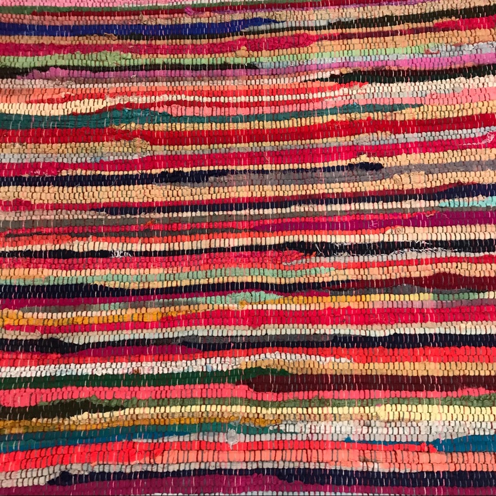 Chindi | Colorful Woven Rag Rug - Picture 3 of 5